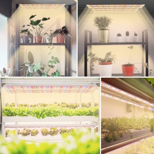 Esbaybulbs 植物育成ライト ８本セット 暖色系 384個LEDチDXT Esbaybulbs 植物育成ライト 8本セット 暖色系 384個LEDチップ フル