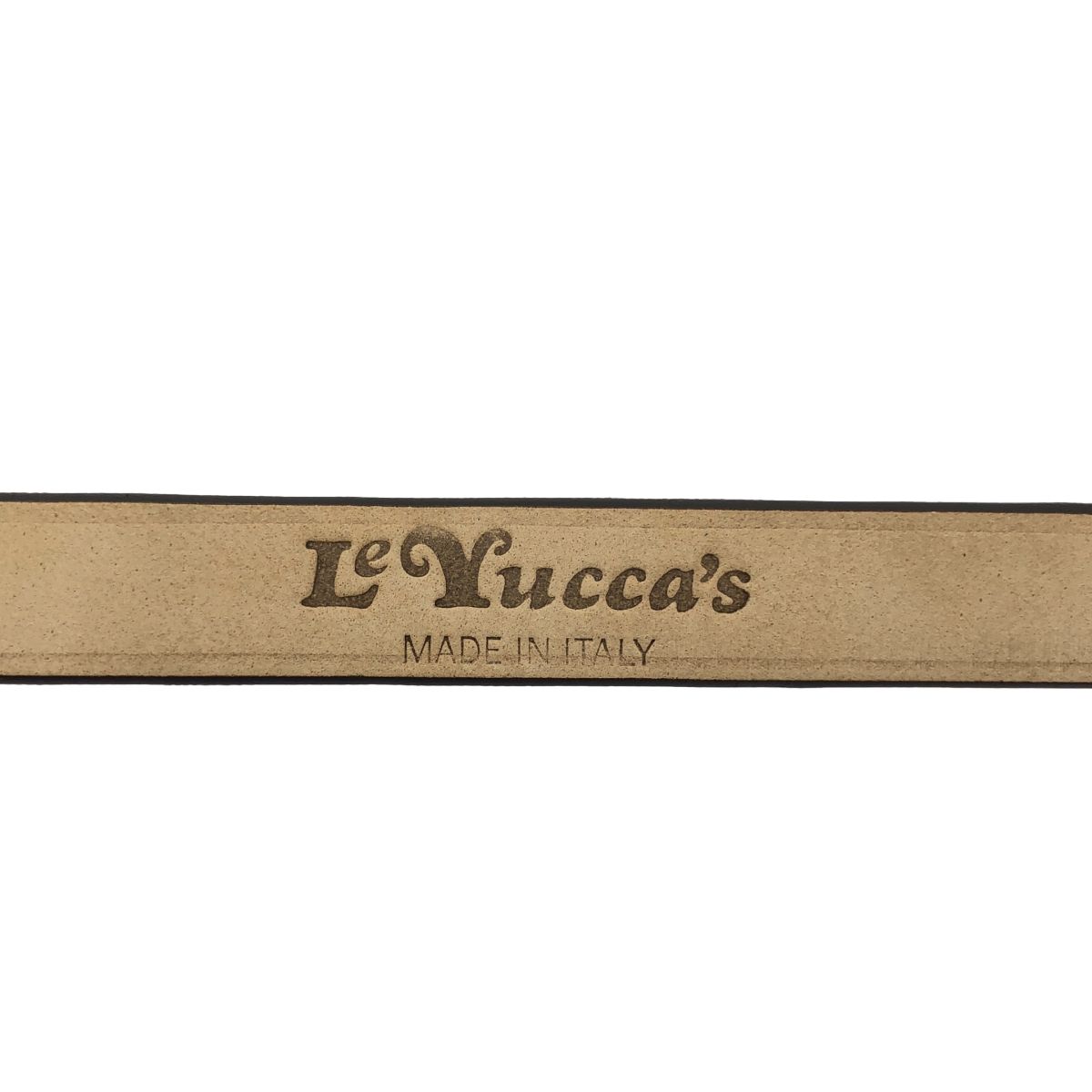 【美品】  Le Yucca's / レユッカス | NARROW BELT クロコ レザー ナローベルト | ブラウン | レディース 美品】 Le Yucca's / レユッカス | NARROW BELT クロコ レザー ナロー