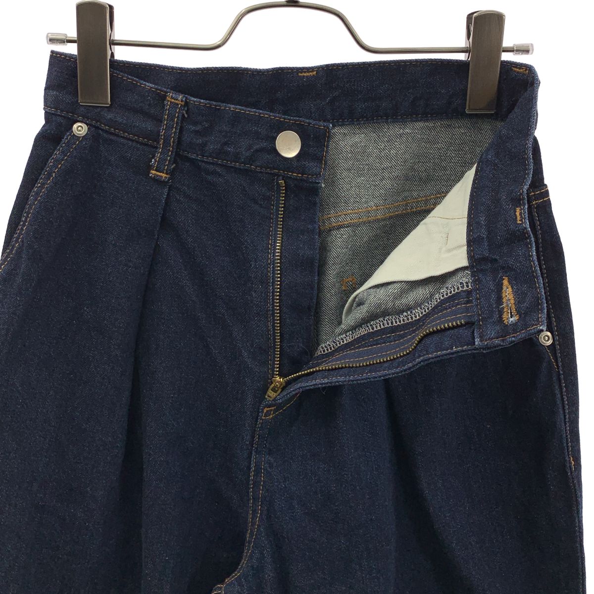 美品】 MACHATT / マチャット | タック デニムパンツ | 36