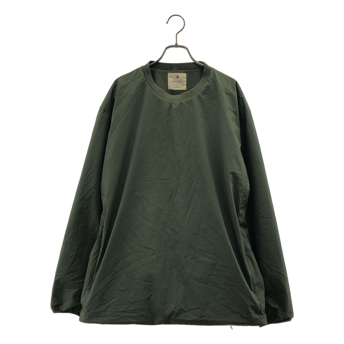  PEAK / スノーピーク | 2L Octa Pullover プルオーバー トップス | L | カーキ | メンズ SNOW PEAK / スノーピーク | 2L Octa Pullover プルオーバー トップス
