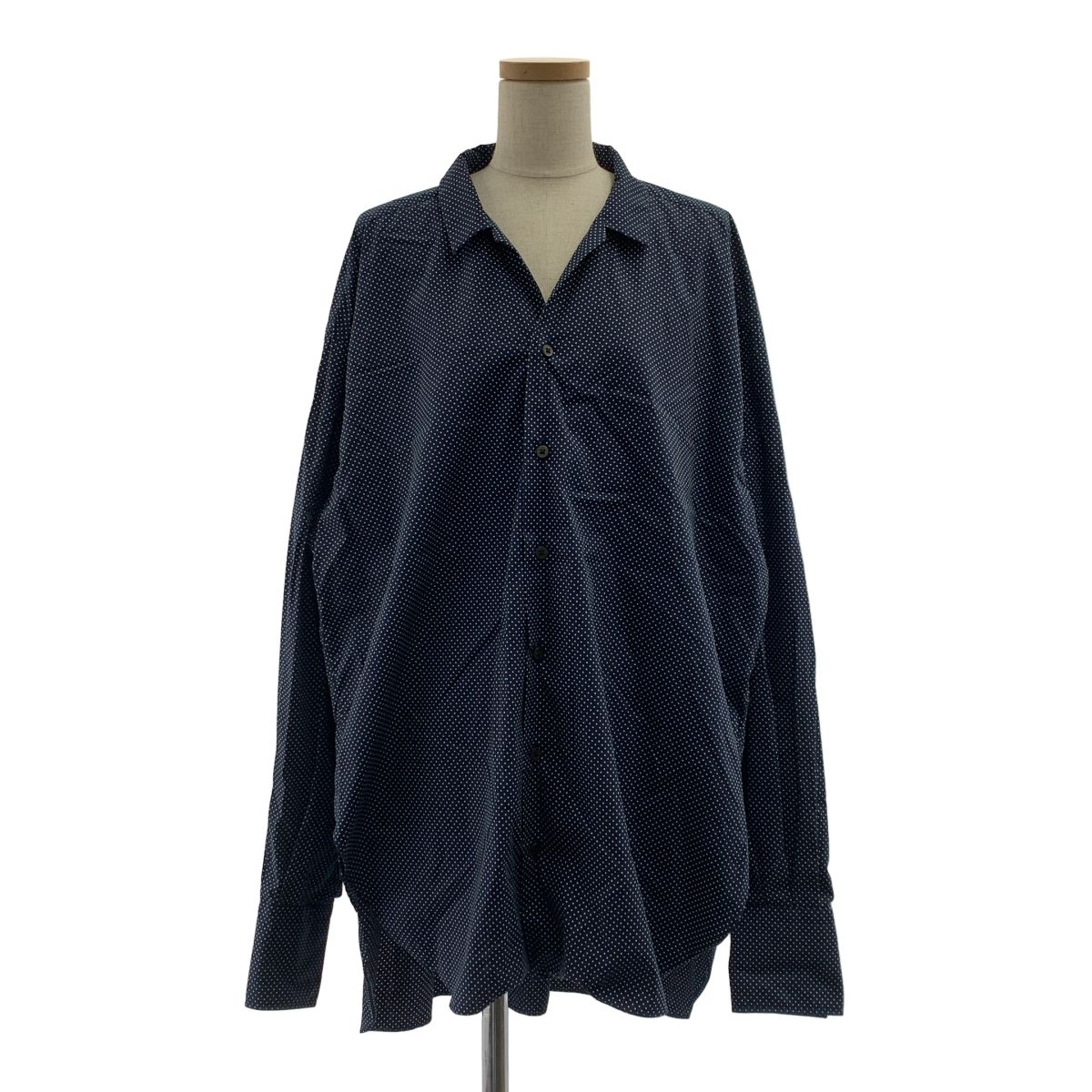 ダムダム様JUN MIKAMI dot open-necked shirt JUN MIKAMI / ジュンミカミ | dot open-necked shirt / ドット