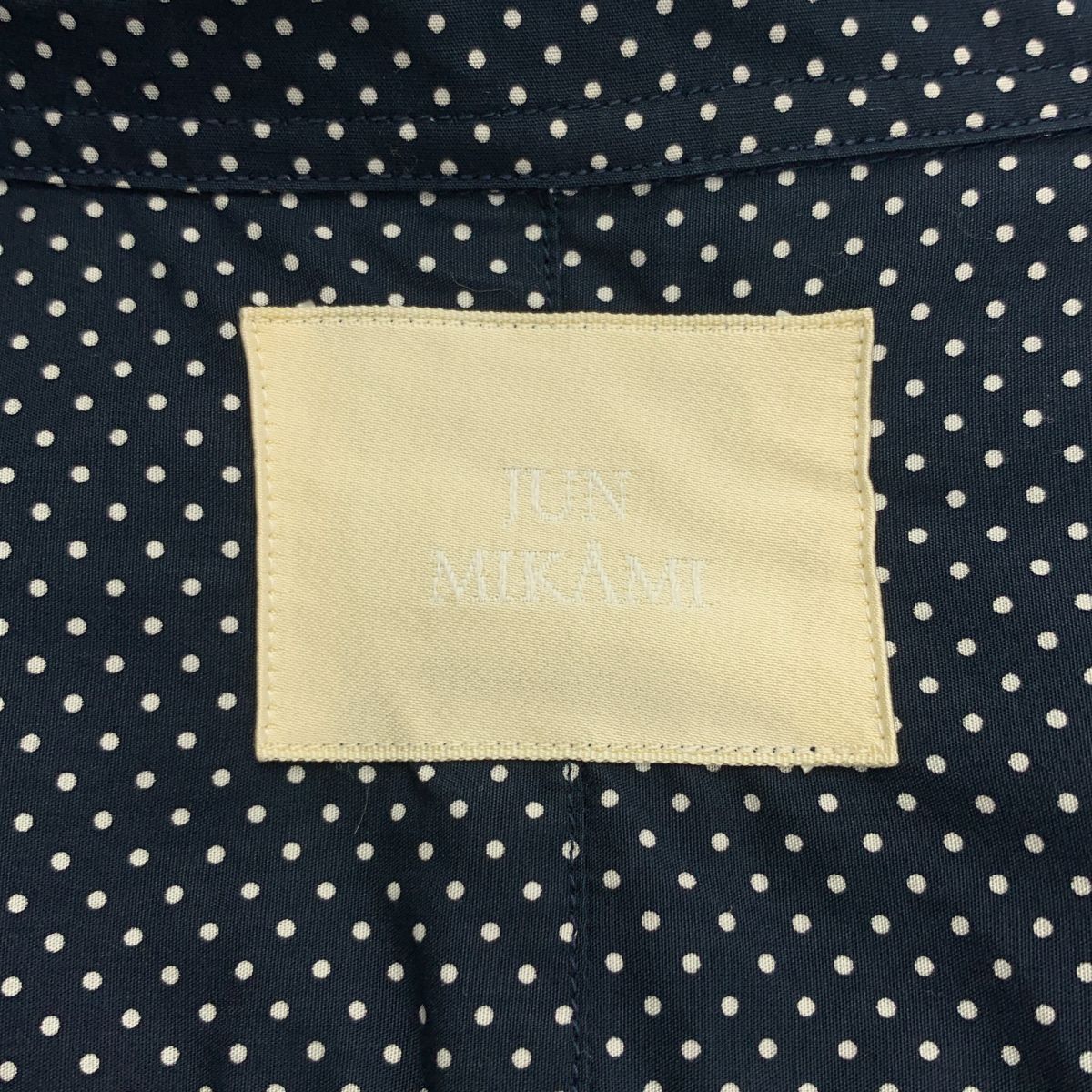 JUN MIKAMI / ジュンミカミ | dot open-necked shirt / ドット