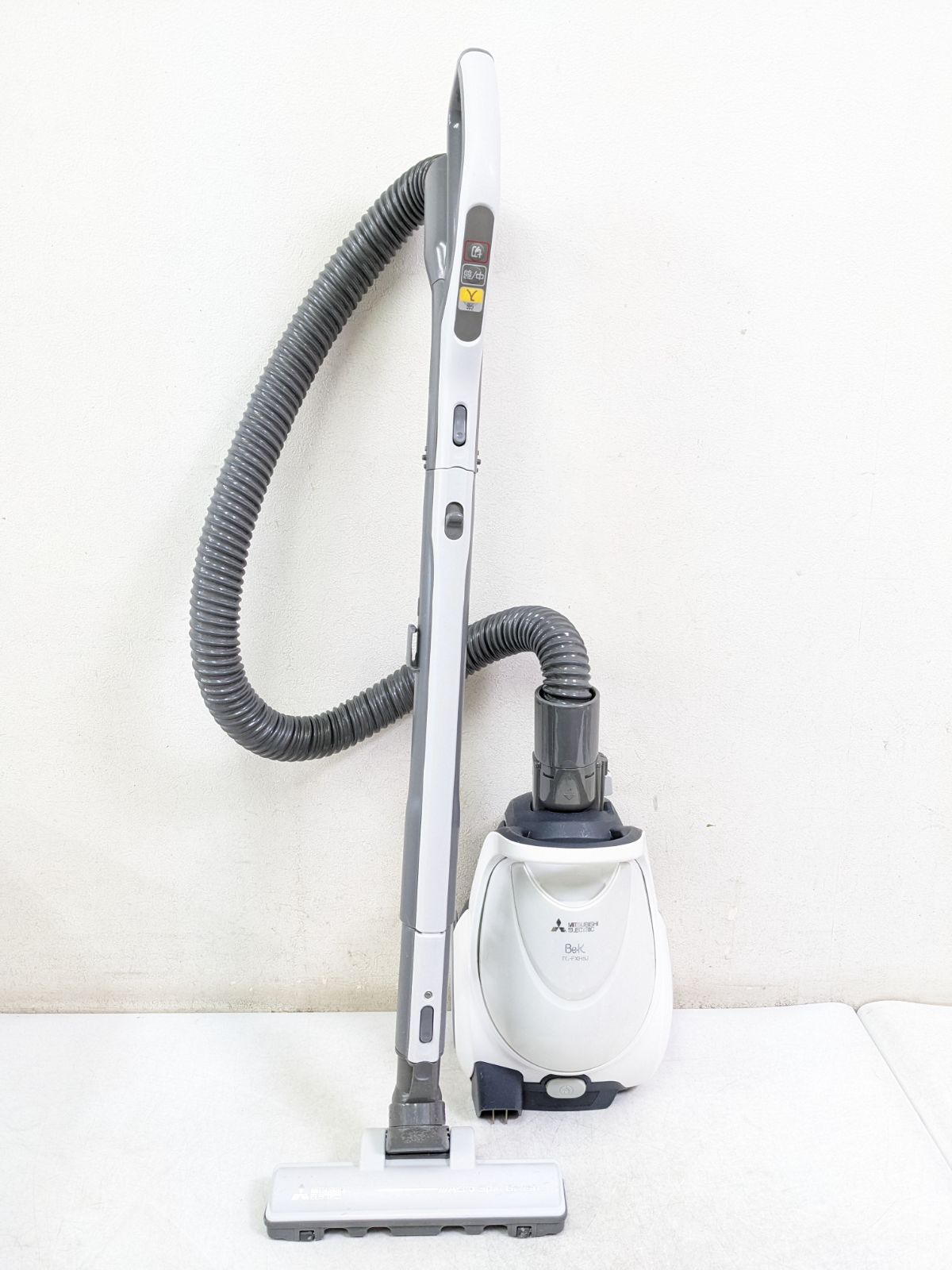 三菱　掃除機　Be-K TC-FXH5J-W MITSUBISHI 三菱電機 TC-FXH5J-W 2018年製 紙パック式掃除機 - メルカリ