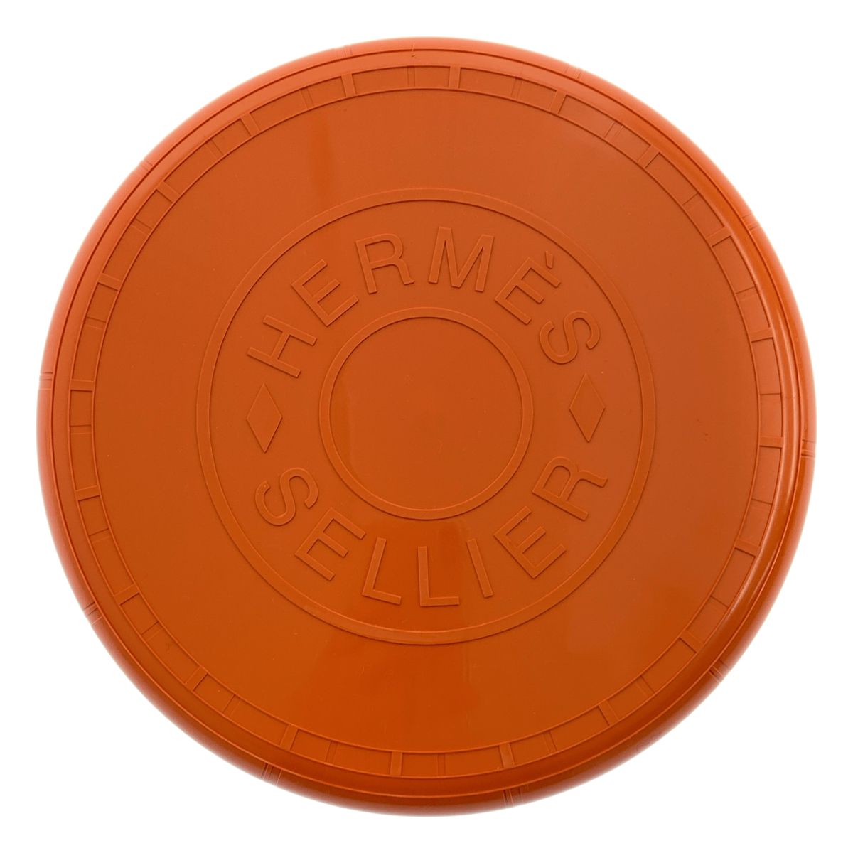 ☆HERMES☆中古エルメス フリスビー HERMES / エルメス | セリエ ウフ フリスビー | オレンジ - メルカリ