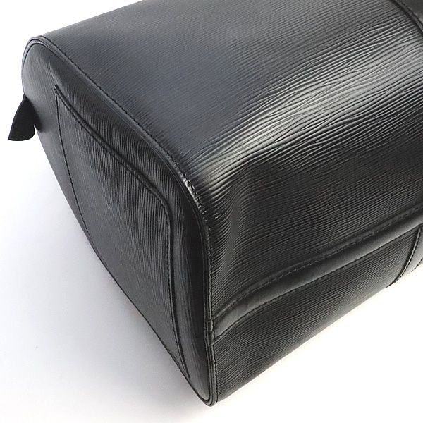 ルイヴィトン Louis Vuitton キーポル45 ボストンバッグ エピ 黒