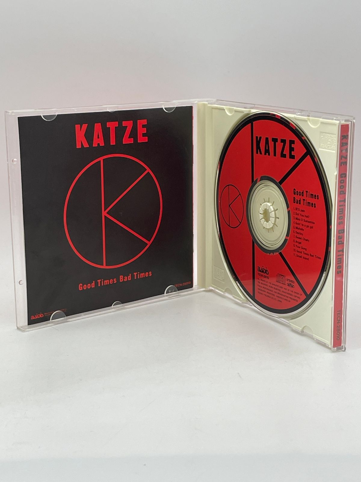 【非売品】KATZE カッツェ 8㎝シングルCD KATZE カッツェ / Good Times Bad グッド・タイムス・バッド・タイムス