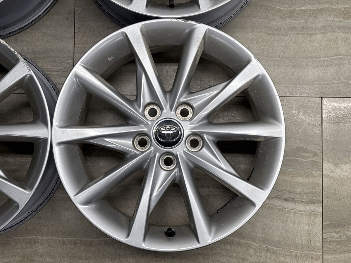 スタッドレス用などに】トヨタ プリウスα ツーリングS 純正 17in 7J +