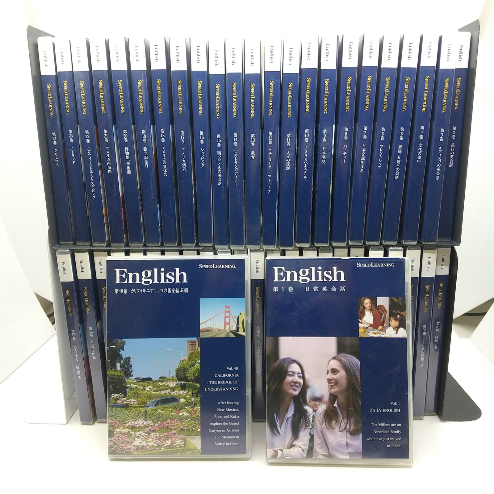Speed Learning 英語学習 全48巻セット 全巻セット】スピードラーニング CD全48巻セット 欠品あり SPEED