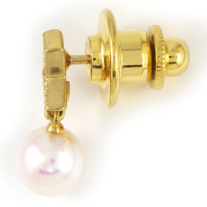 ミキモト MIKIMOTO ピンブローチ スター 星モチーフ 1ポイント パール ミキモト MIKIMOTO ピンブローチ スター 星モチーフ 1ポイント パール