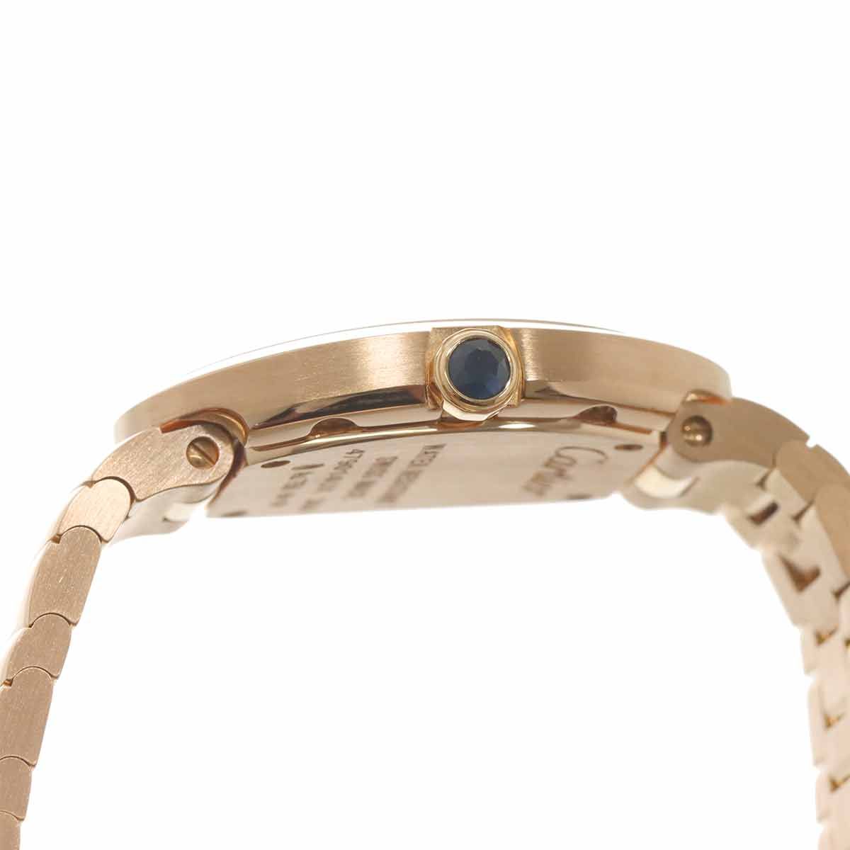 Cartier 腕時計(クォーツ) ゴールドシルバー婦人用。
