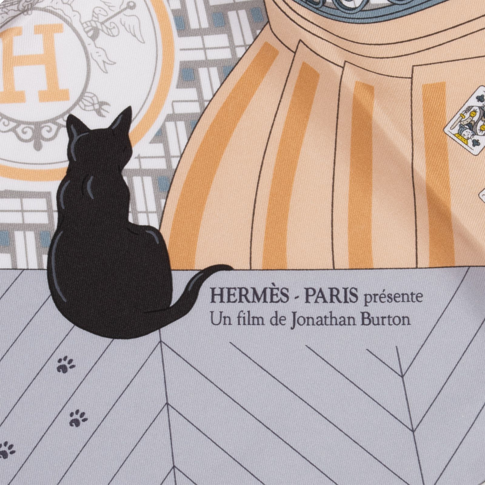HERMES エルメス スカーフ カレ90 Mystere au 24 24番地のミステリー