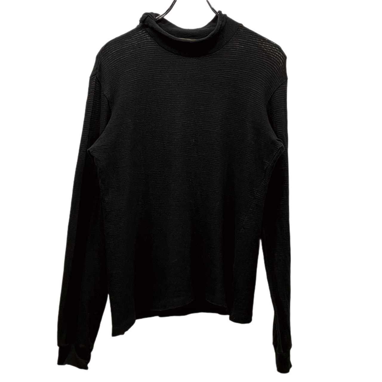 Y's for men カットオフハイネック細ボーダーリブTシャツ カットソー タートルネック Archive Yohji Yamamoto Pour Homme Y's for men カットオフハイネック細ボーダーリブTシャツ カットソー