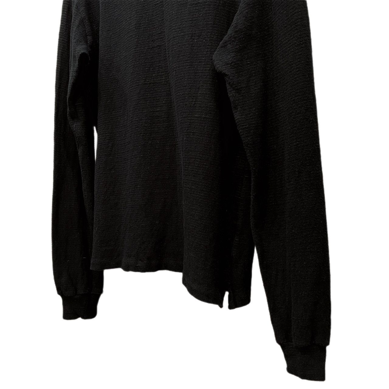 Y's for men カットオフハイネック細ボーダーリブTシャツ カットソー タートルネック Archive Yohji Yamamoto Pour Homme Y's for men カットオフハイネック細ボーダーリブTシャツ カットソー