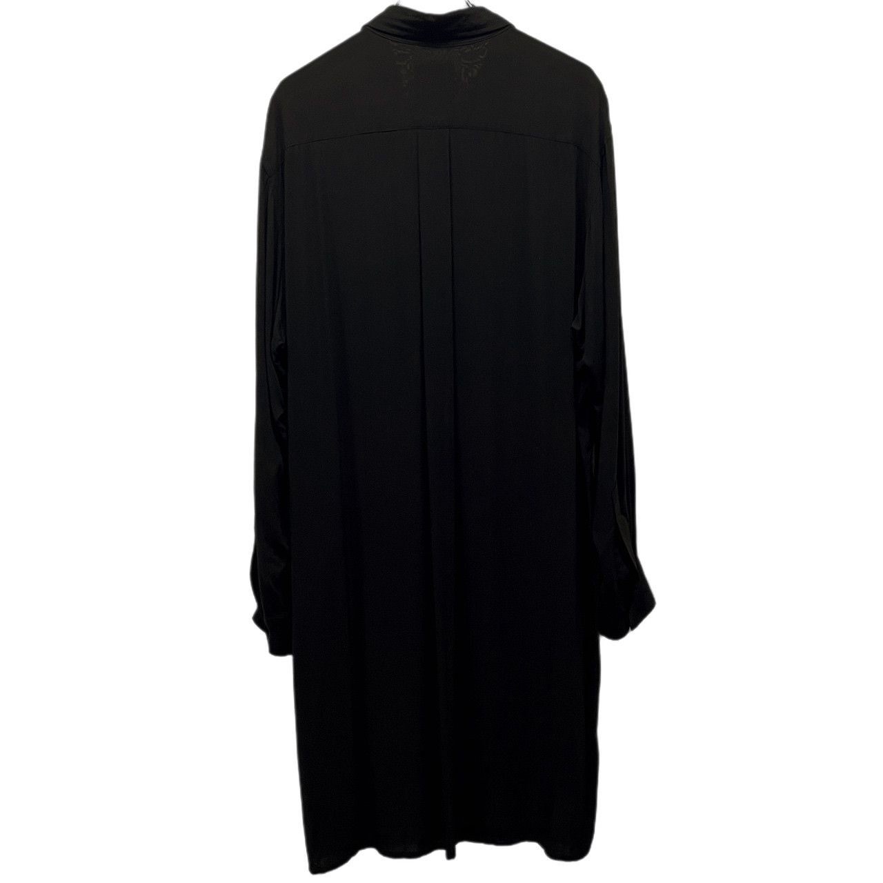 B Yohji Yamamoto 20SS 山本耀司プリントレーヨンロングシャツ 