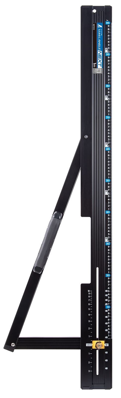 【特価商品】シンワ測定(Shinwa Sokutei) 丸ノコガイド定規 たためるエルアングル Next 1m 角度切断機能付 73123
