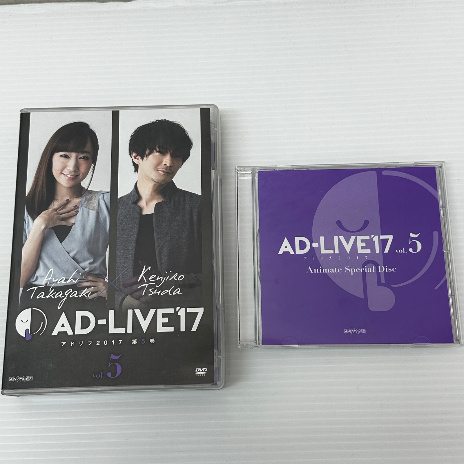 dvd22作品状態様々あり全てメルカリ購入品 □[DVD] AD-LIVE2017 第5巻 高垣彩陽×津田健次郎 中古品 smmetc095866