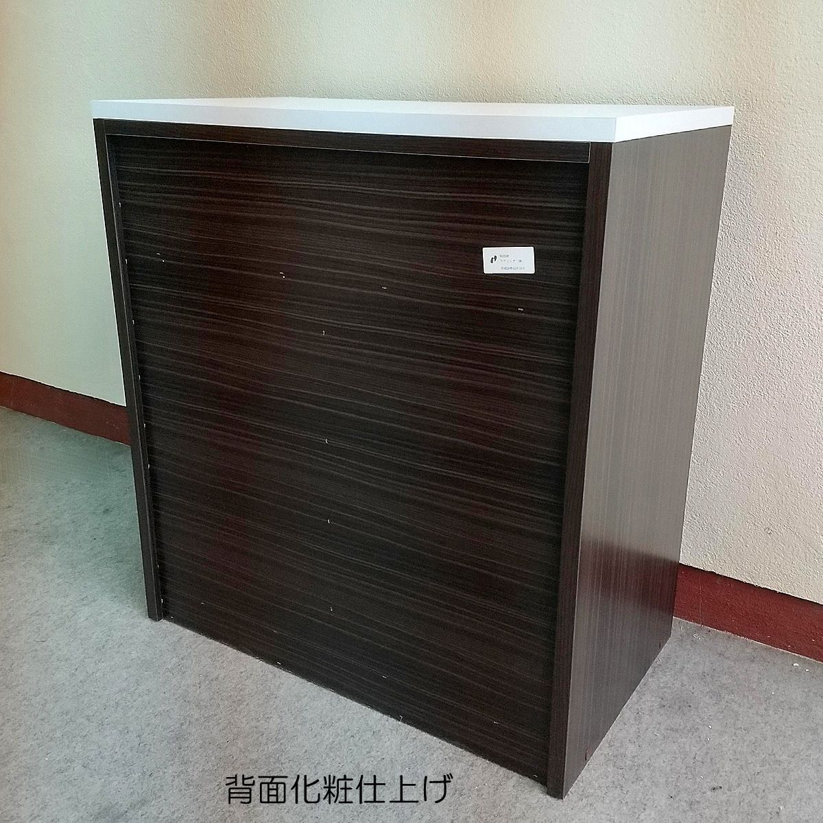 カウンター キッチン収納 幅68cm キッチンカウンター ブラウン 裏面化粧仕上 カウンター キッチン収納 幅68cm キッチンカウンター ブラウン 裏面