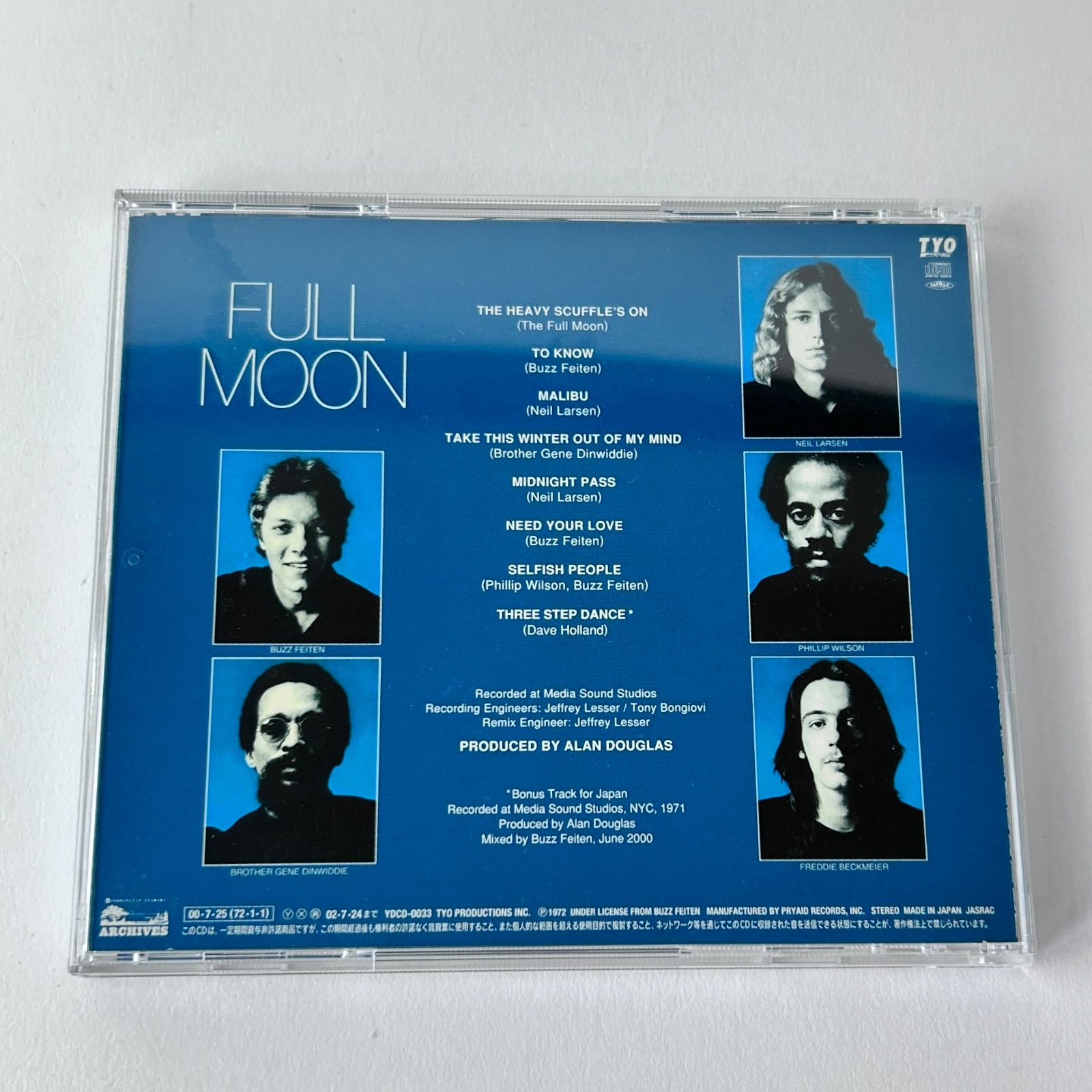 FullMooN　 blue max CD 帯付き　【会場限定販売CD】 帯付] フル・ムーン (ラーセン=フェイトン・バンド) フル・ムーン