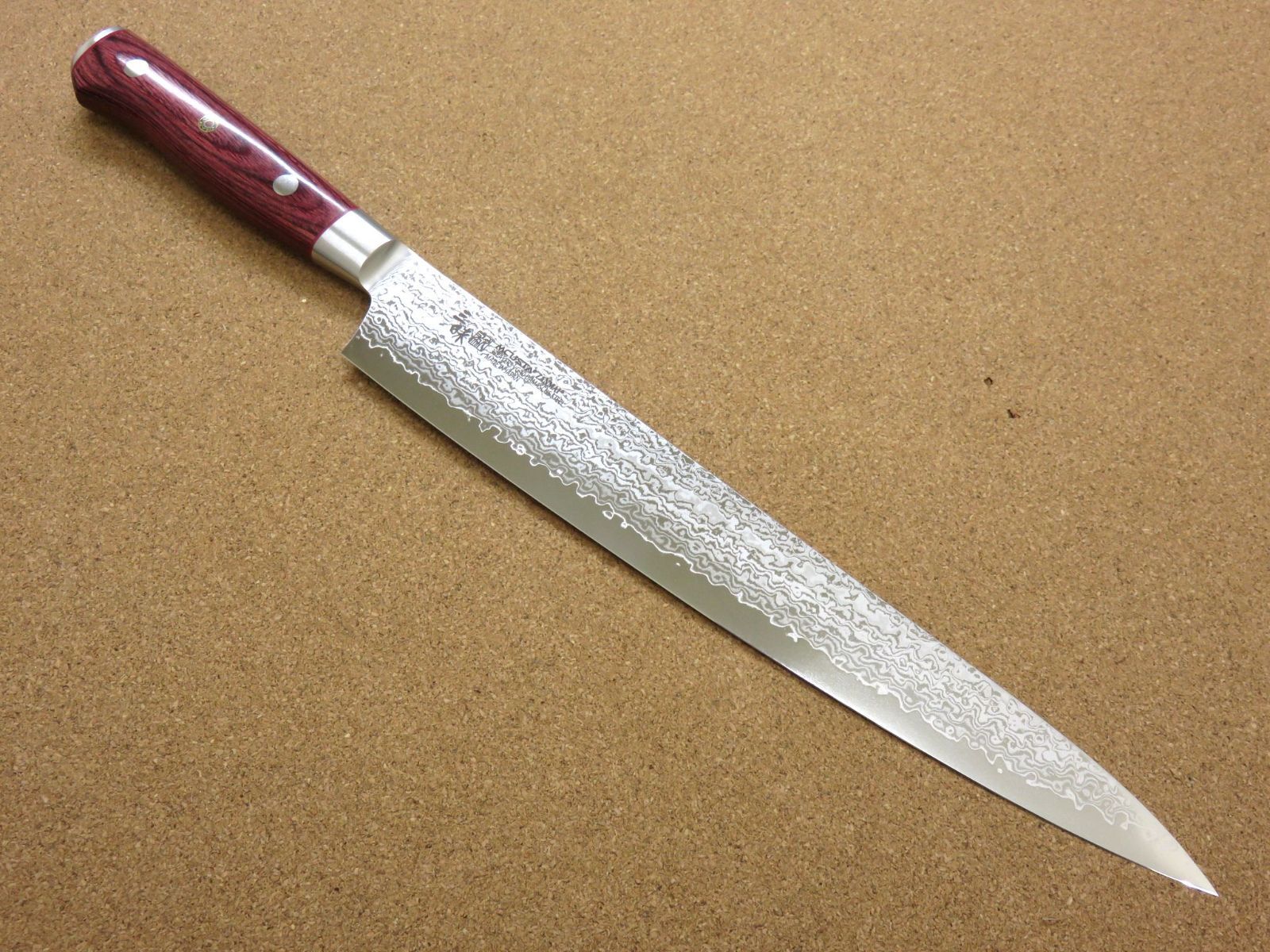 包丁 筋引包丁 27cm (270mm) 三昧 クラシックプロ3 ダマスカ 紅蓮 関の