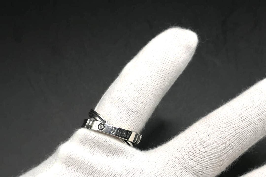 新品 未使用 15号 ドクターモンロー DGAF プレート クロス リング 指輪