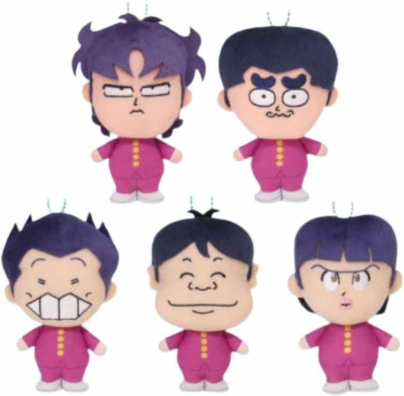 ハイスクール！奇面組 ぬいぐるみ 8種 セガ ラッキーくじオンライン TVアニメ『ハイスクール！奇面組』くじ