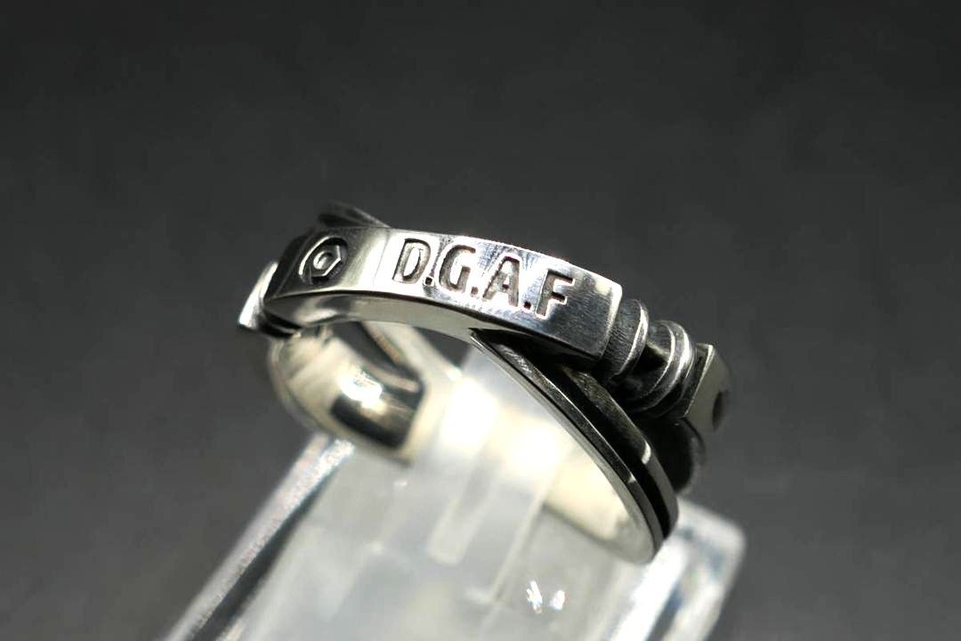 ドクターモンロー 未使用 新品 DGAF プレート クロス 17号 - 指輪 Dr