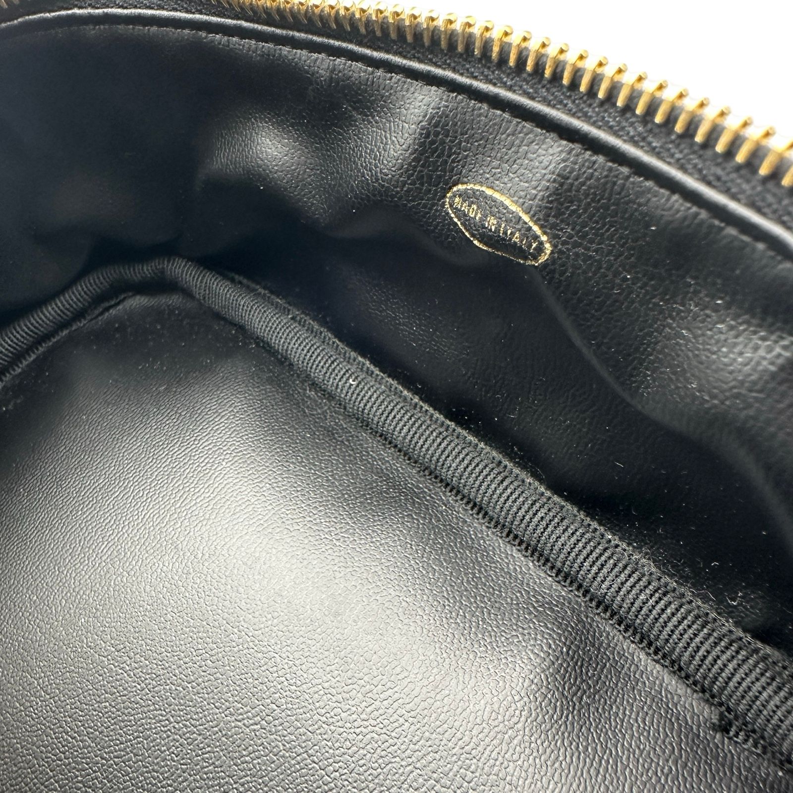 シャネル CHANEL ココマークバニティバッグ A01997 ブラック ゴールド