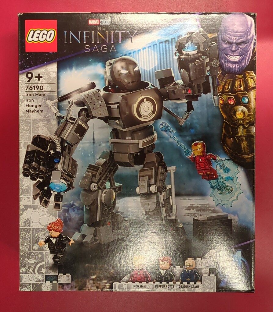 LEGO THE INFINITY SAGA IRON MAN / IRON MONGER MAYHEM 76190 - メルカリ