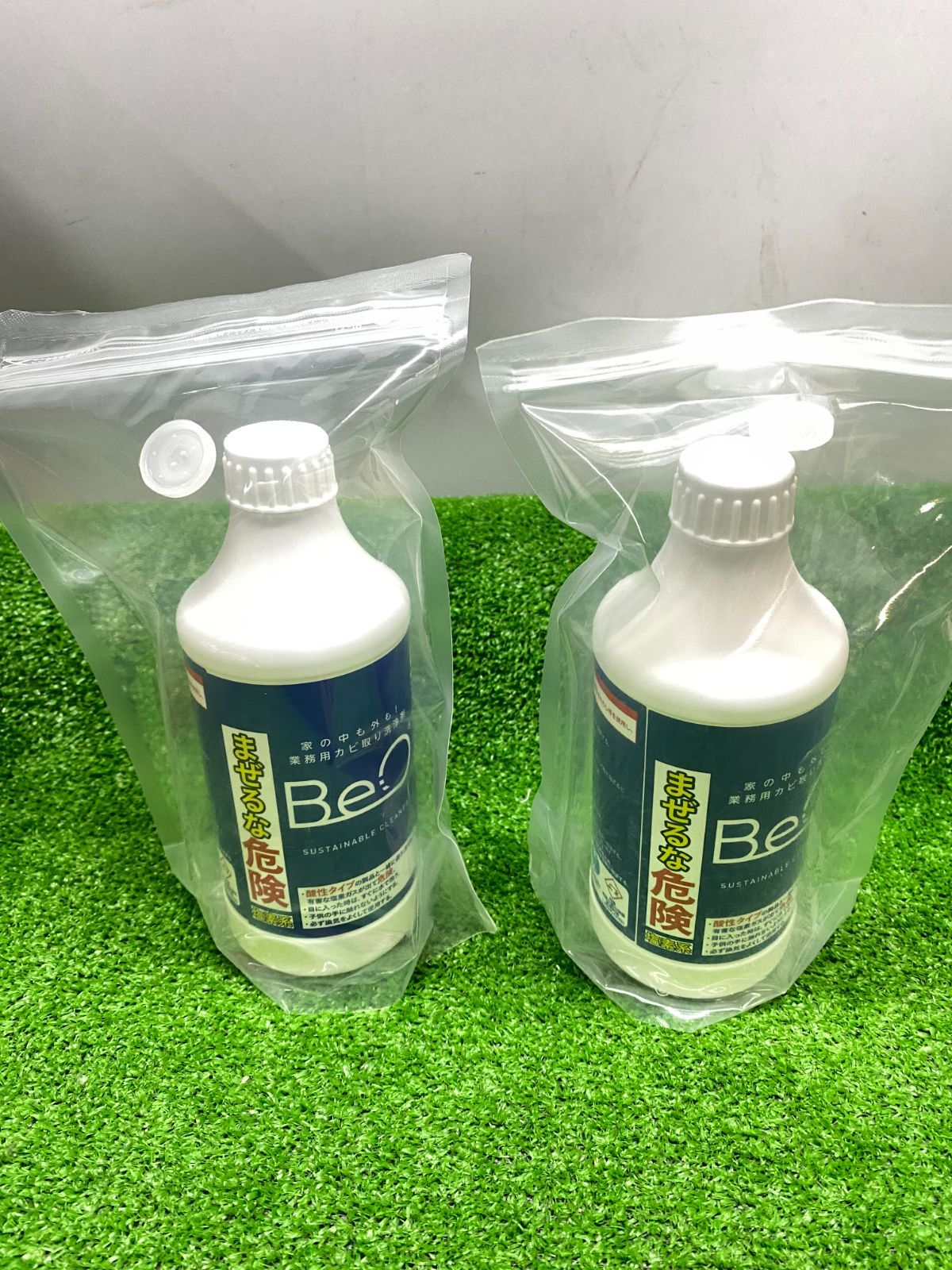 ●ビーオ　業務用カビ取り洗浄剤　500ｍｌ×２点　スプレー部品付き　未使用品　u260424_15