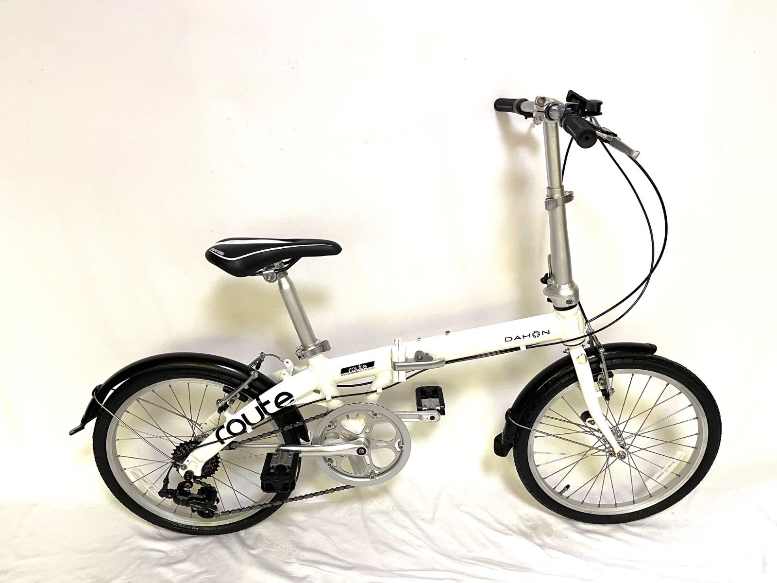 DAHON Route 折り畳み自転車 7速ミニベロ 小径車20 即乘送料無料