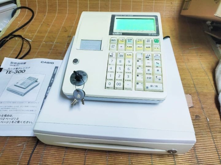 カシオレジスター TE-300 フル設定無料 送料無料人気機種 265555