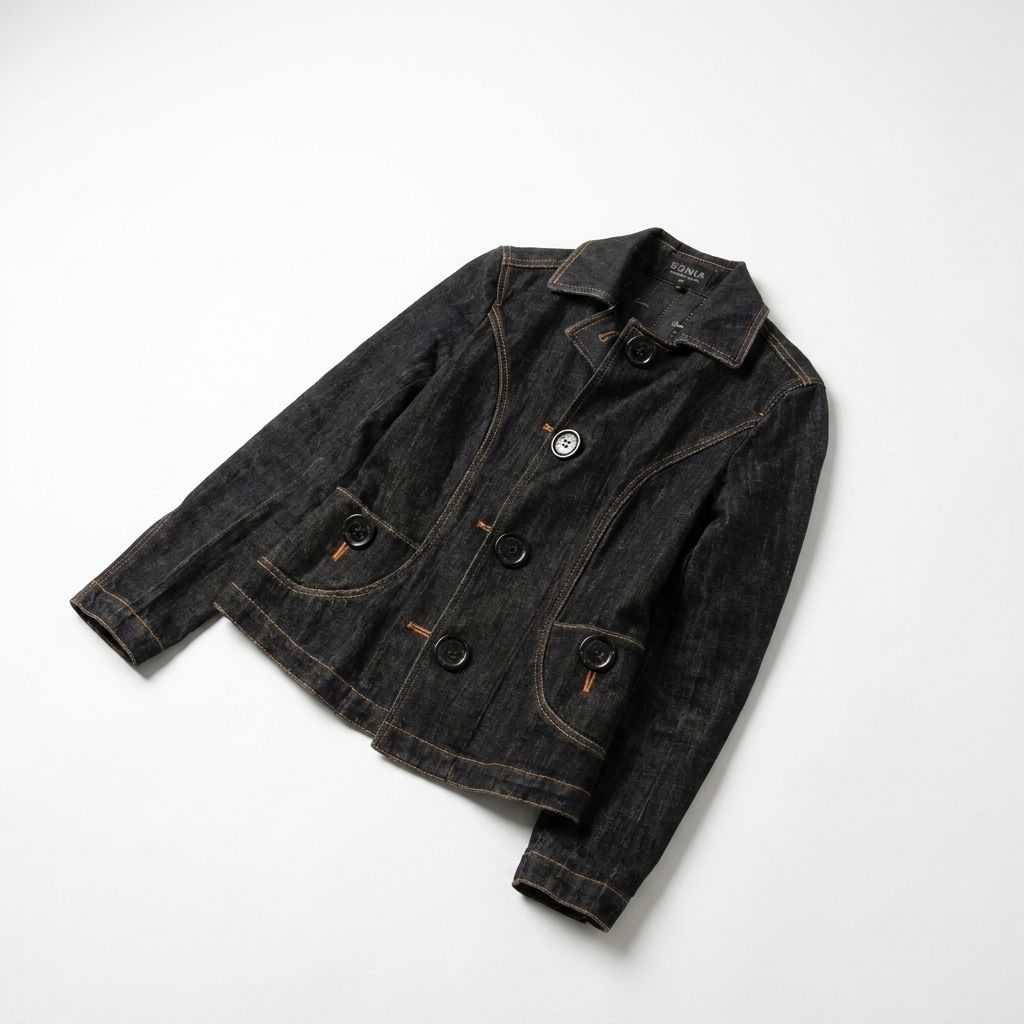 RAA-7] SONIA RYKIEL デニムジャケット サイズ38 - メルカリ