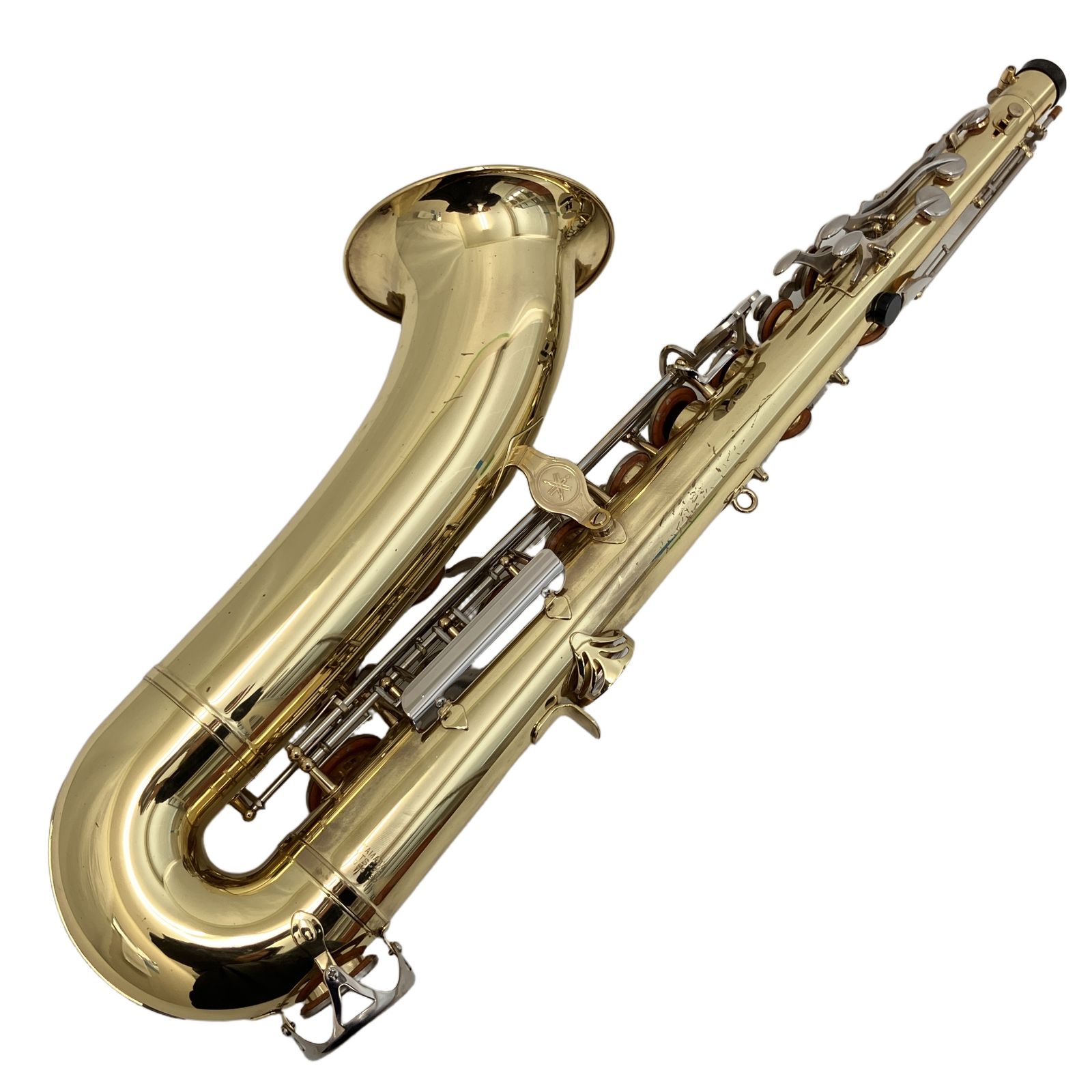 YAMAHA YTS-23 ヤマハ テナーサックス マウスピース付 楽器 ジャンク YAMAHA YTS-23 ヤマハ テナーサックス マウスピース付 楽器 ジャンク
