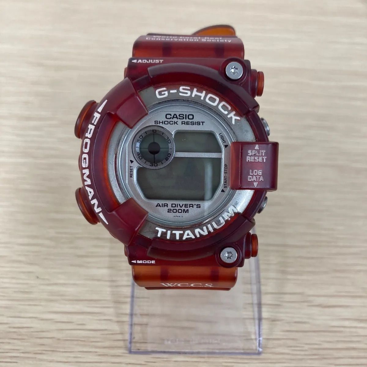 不動品】 CASIO G-SHOCK FROGMAN DW8201WC 【腕時計】【1】-100％本物保証