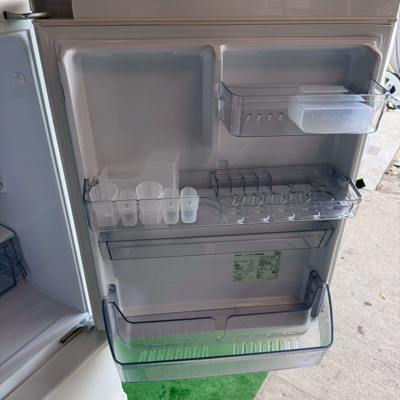 冷蔵庫　AQUA 272L ホワイト　2020年製 アクア AQUA 冷蔵庫 2020年製 272L ホワイト 白 人気シリーズ 超お得
