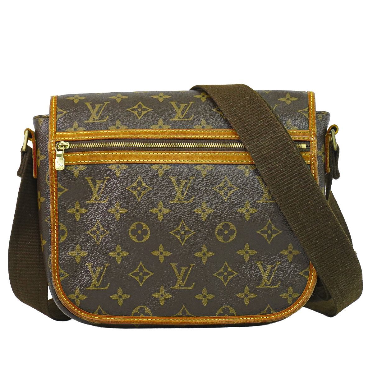 本物 ルイヴィトン LOUIS VUITTON LV メッセンジャー ボスフォール PM モノグラム ショルダーバッグ ポシェット ブラウン M40106 ビトン バッグ 中古・ 本物 ルイヴィトン LOUIS VUITTON LV メッセンジャー ボスフォール PM