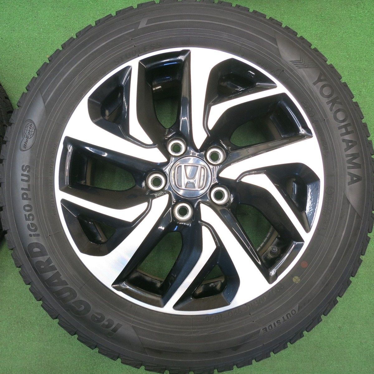 バリ溝！9分☆ホンダ ステップワゴン スパーダ 純正 205/60R16 