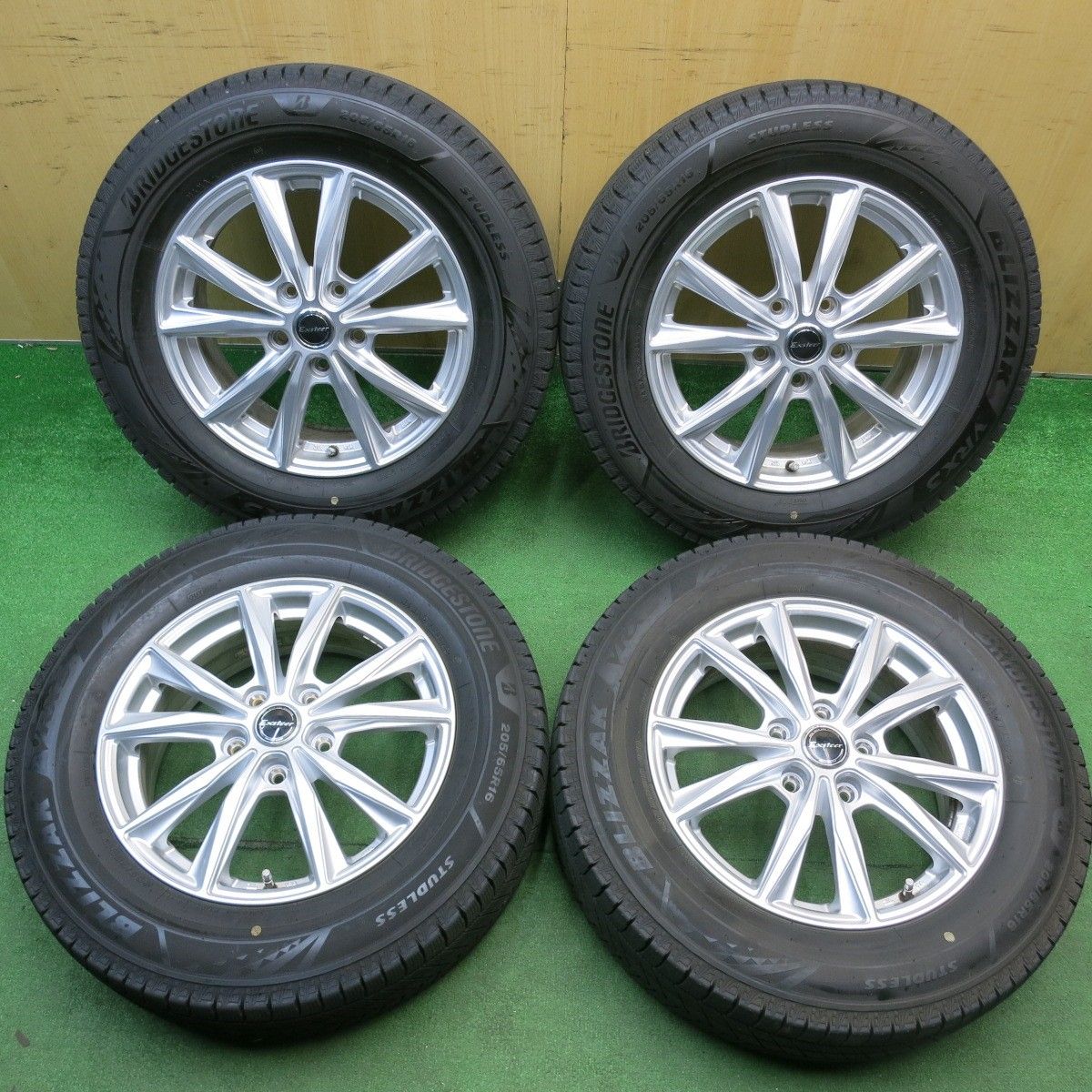 バリ溝！25年！キレイ！9.5分☆スタッドレス 205/65R16 ブリヂストン 