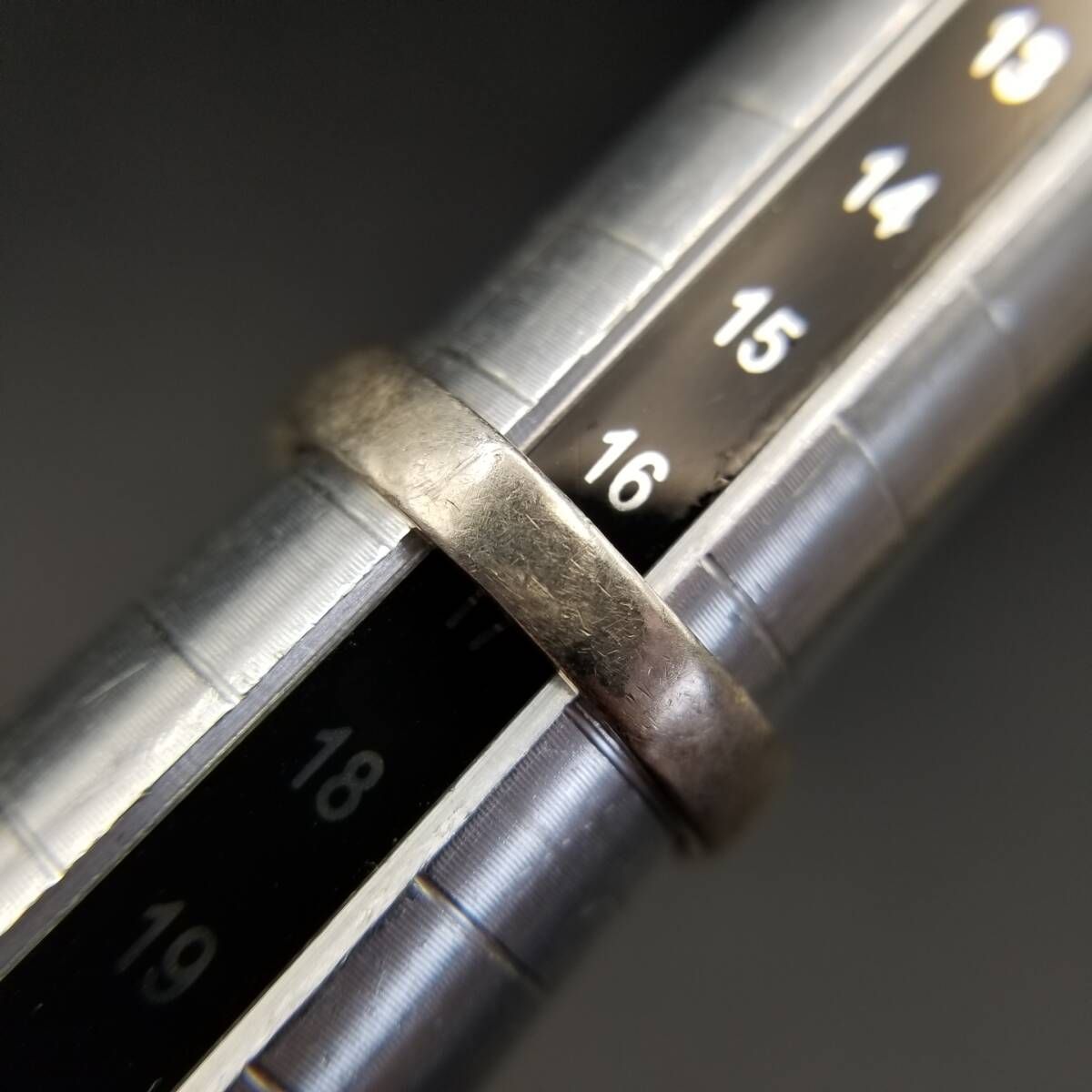 亀の甲羅 立体的 925 シルバー ヴィンテージ リング 銀 指輪 モチーフ