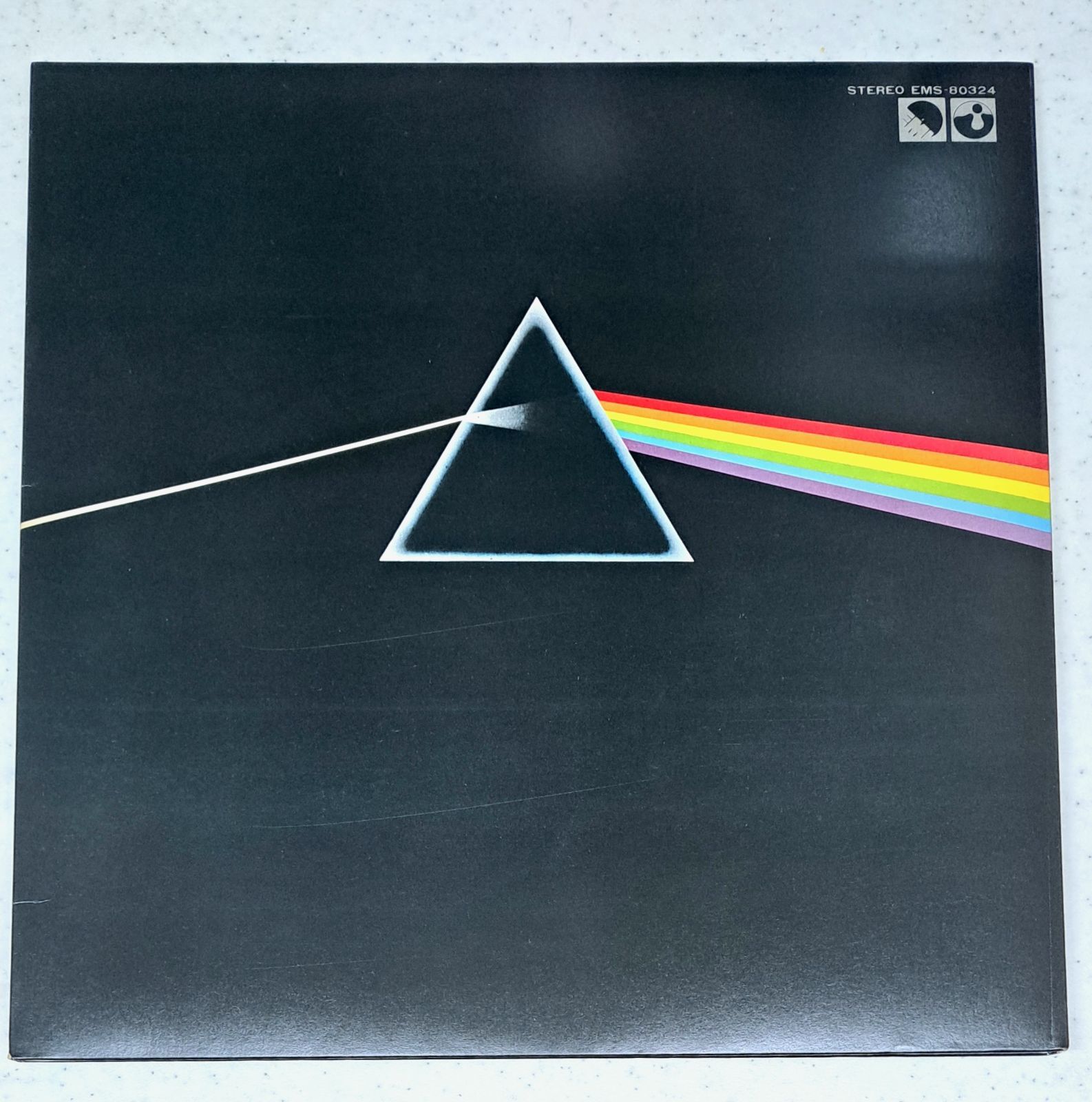 Pink Floyd 狂気 ポスター付き LPレコード中古 ピンク・フロイド（Pink Floyd)『狂気』（原題：The Dark Side of the