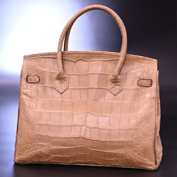 本物 美品 フランコパルメジャーニ 最高級マットクロコダイルレザー 鍵 