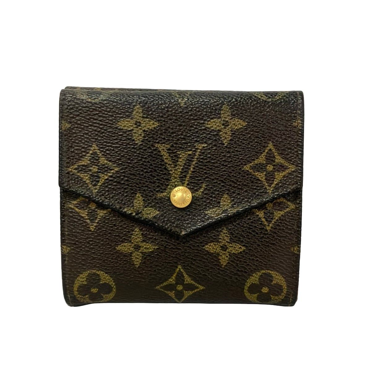 LOUIS VUITTON(ルイヴィトン) Wホック財布 モノグラム ポルトモネビエ(新型) M61660 LOUIS VUITTON(ルイヴィトン) Wホック財布 モノグラム ポルトモネビエ