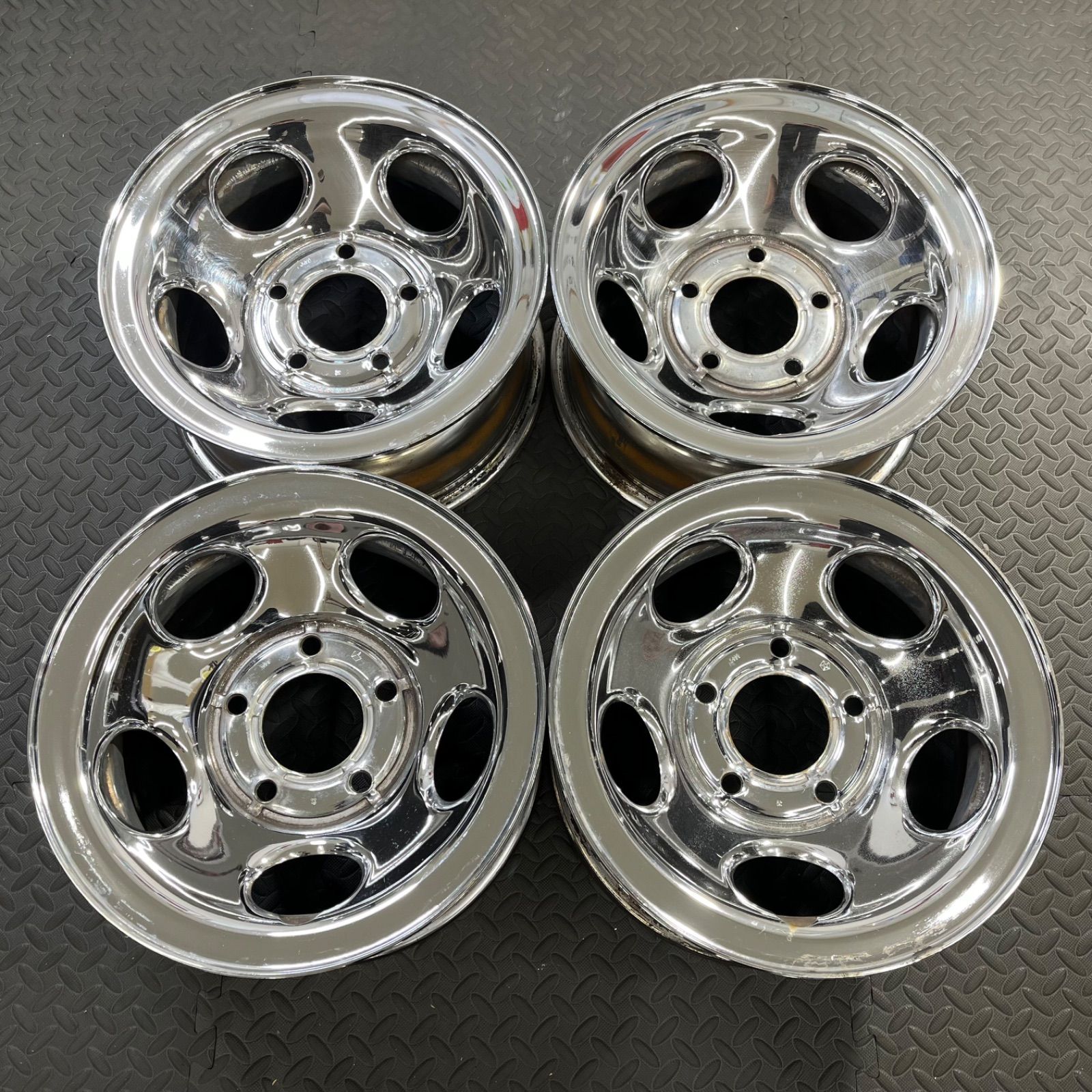 値下げしました！純正 ダッジ ラム バン 15インチ 純正ホイール ヨコハマ スタッドレス Yahoo!オークション - 純正 ダッジ ラム バン クロームメッキ 15インチ