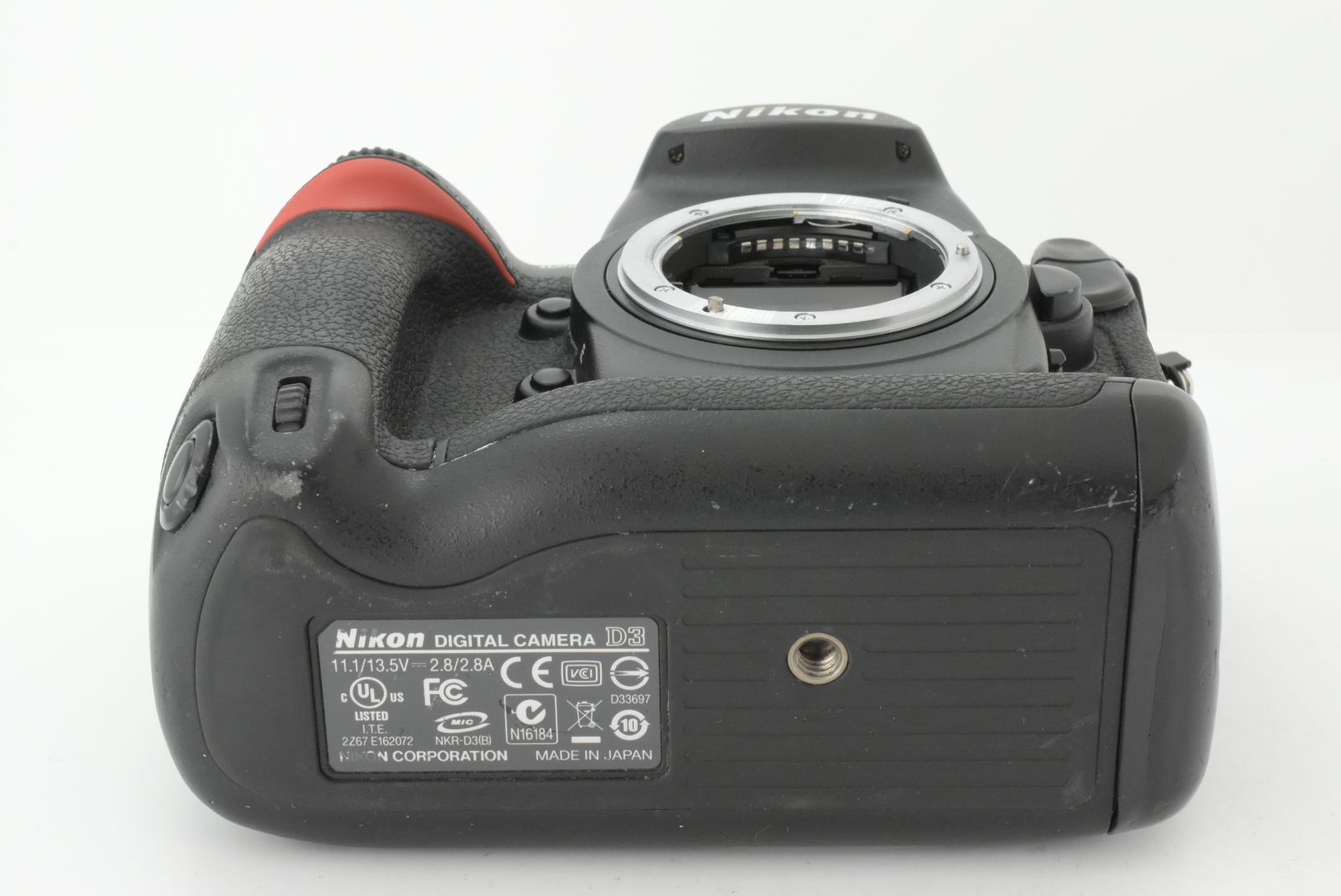 美品】シャッターカウント 86,494回 Nikon D3 12.1MP Digital SLR FX