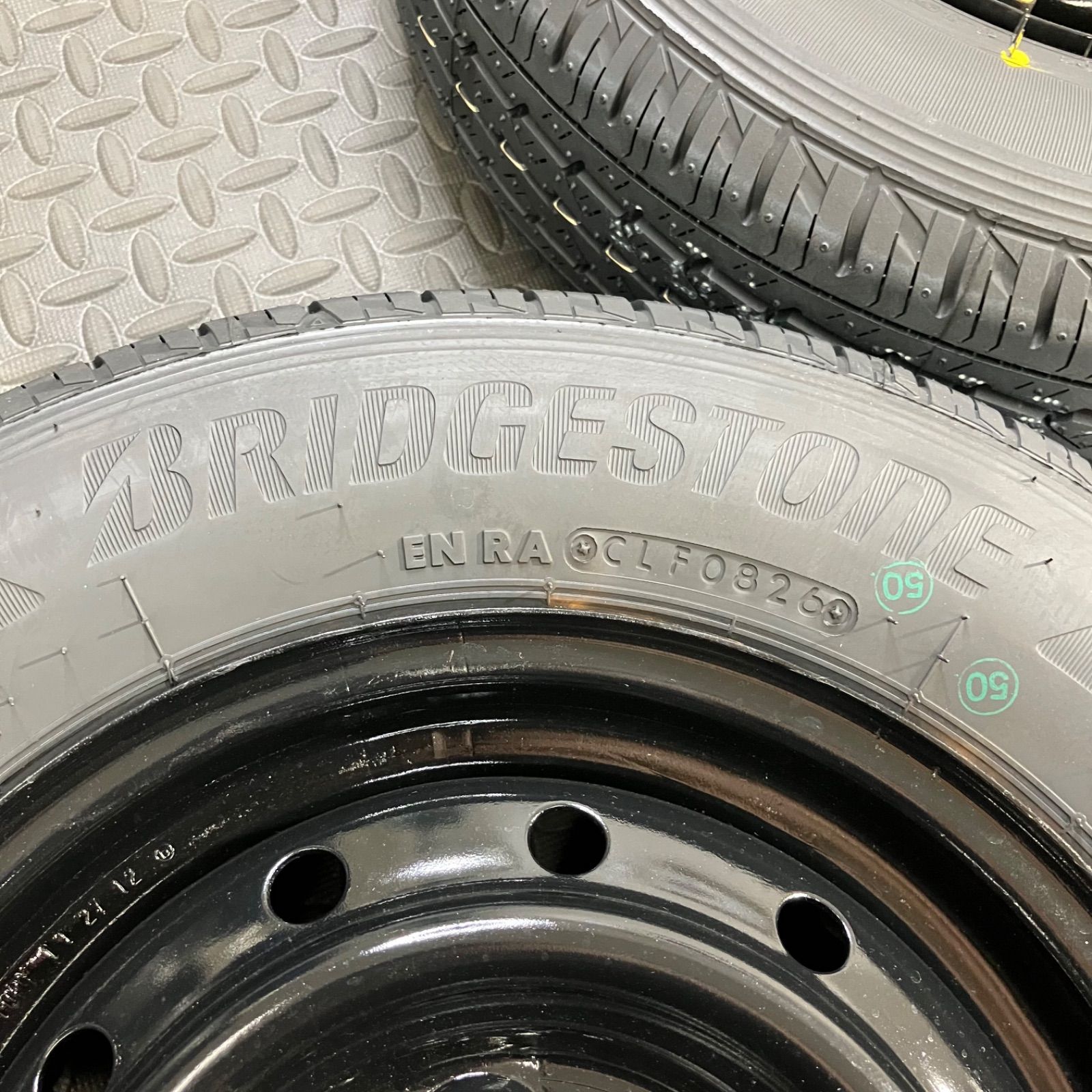 26年製 新品タイヤ 145/80R12 80/78N LT ブリヂストン K370(夏タイヤ