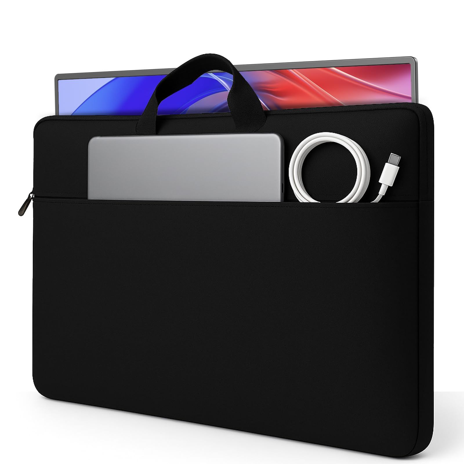 NEWSOUL モバイルモニター 本体　ポータブルケース付属 Amazon.co.jp: 18.5インチ 120Hz モバイルモニター ポータブルモニター