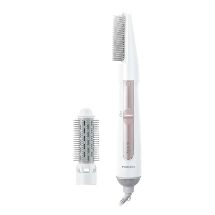 【新品】パナソニック カールドライヤー くるくるドライヤー イオニティ ionity ブラシ2種類付属 EH-KE2N-P ピンク調 ヘアケア マイナスイオン さらさら ツヤツヤ 風温風量 3段階切替 ブロー スタイリング