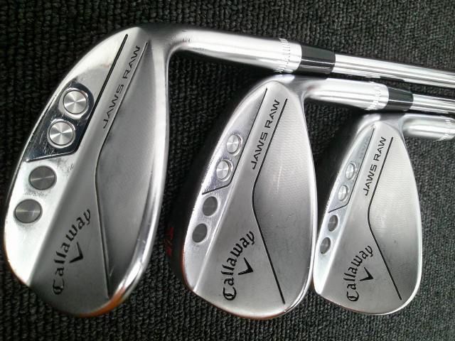 Callaway Jaws Raw ウェッジ 3本セット Callaway Jaws ウェッジ 3本