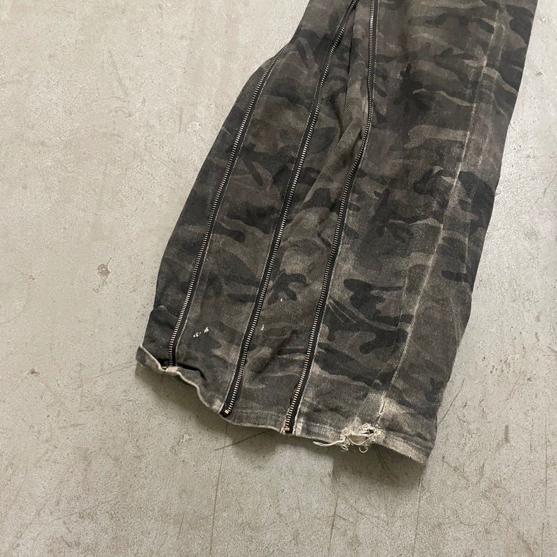 Rosen Kreuz ローゼンクロイツ ZIP WIDE BAGGY PANTS ジップ ワイド