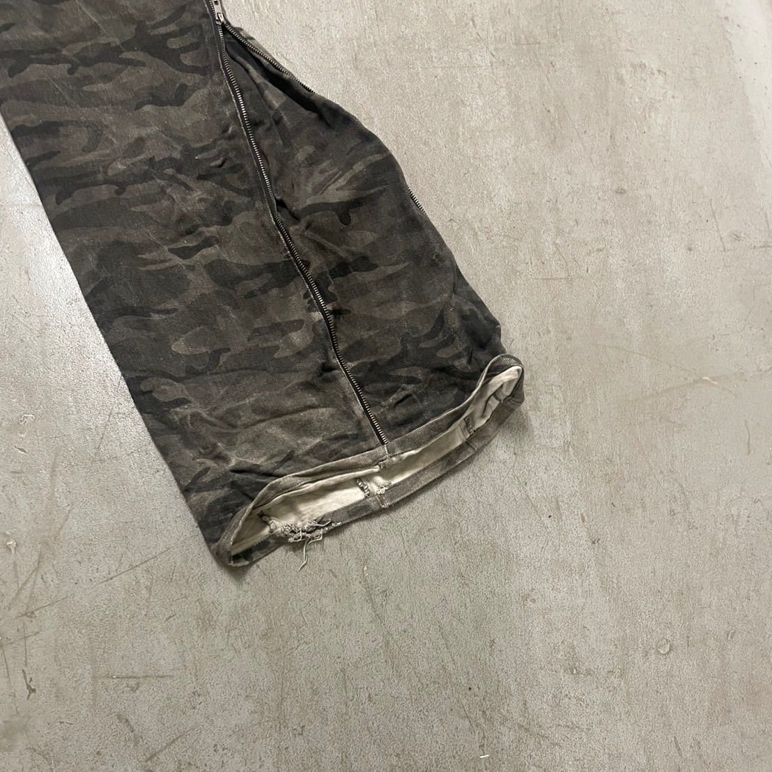 Rosen Kreuz ローゼンクロイツ ZIP WIDE BAGGY PANTS ジップ ワイド